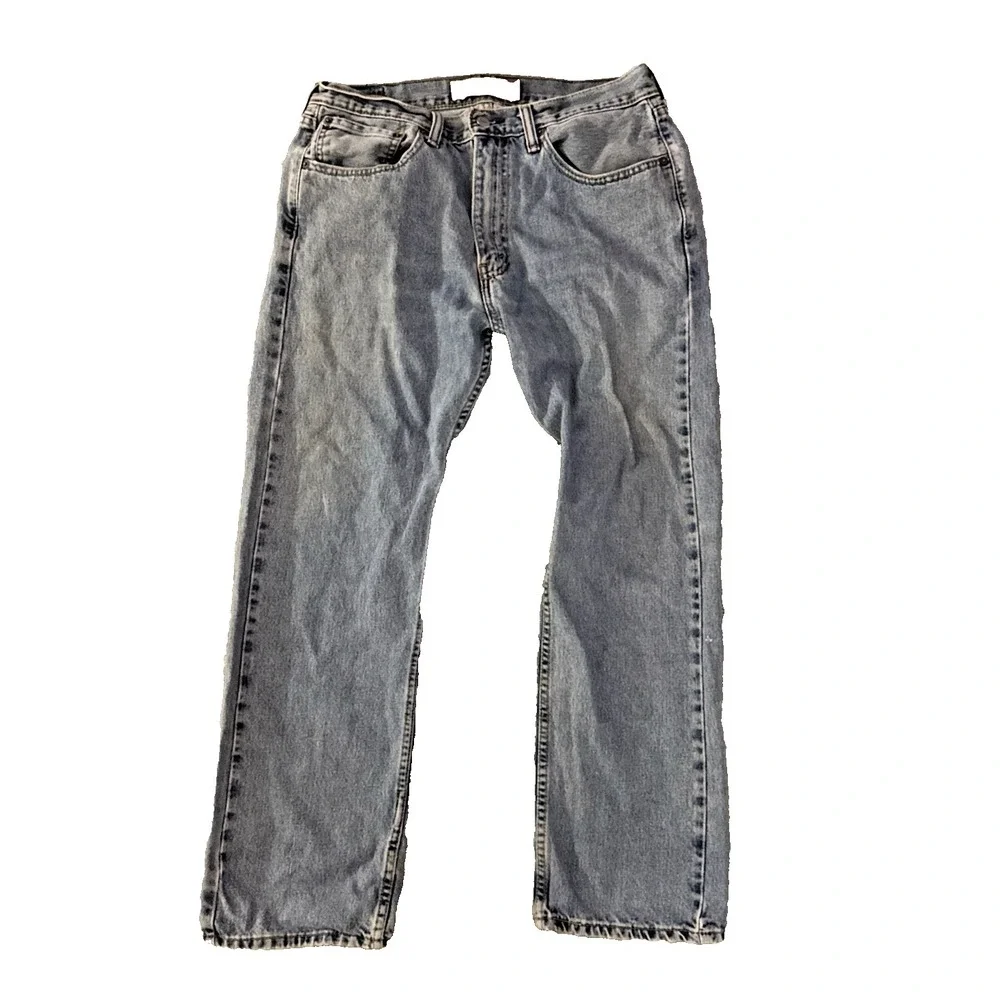 Levi's 505 Jeans Men's Blue Denim Wpl-423 Regular Fit‎ Straight Leg 34x29